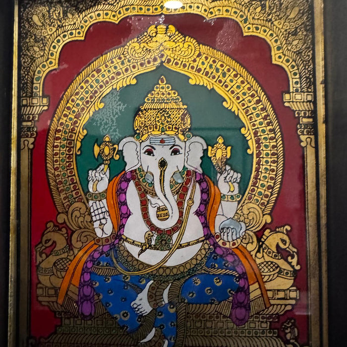 Tanjore Ganesh Panel
