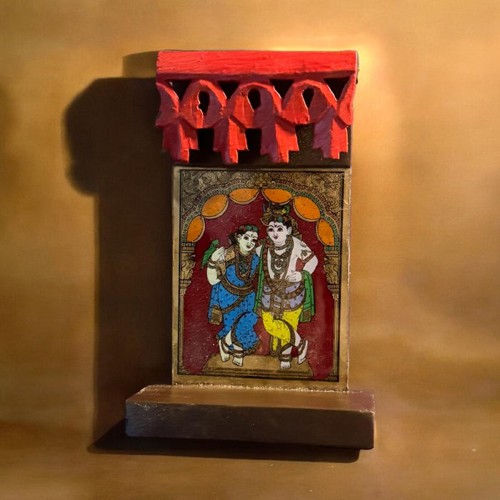 Framed glass Tanjore : 2