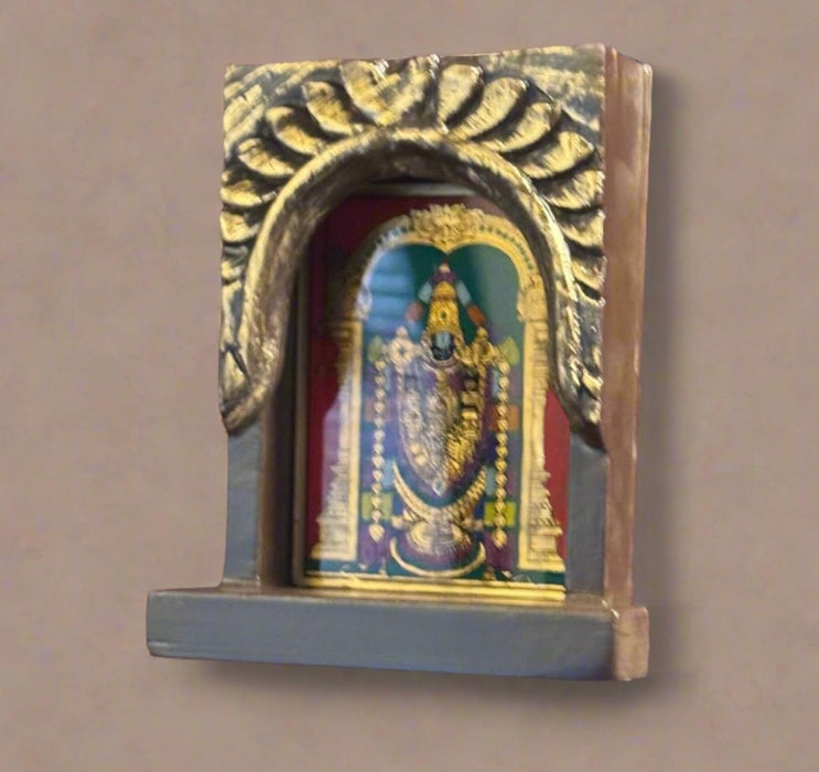 Framed Glass Tanjore Painting ( Balaji )  : 5