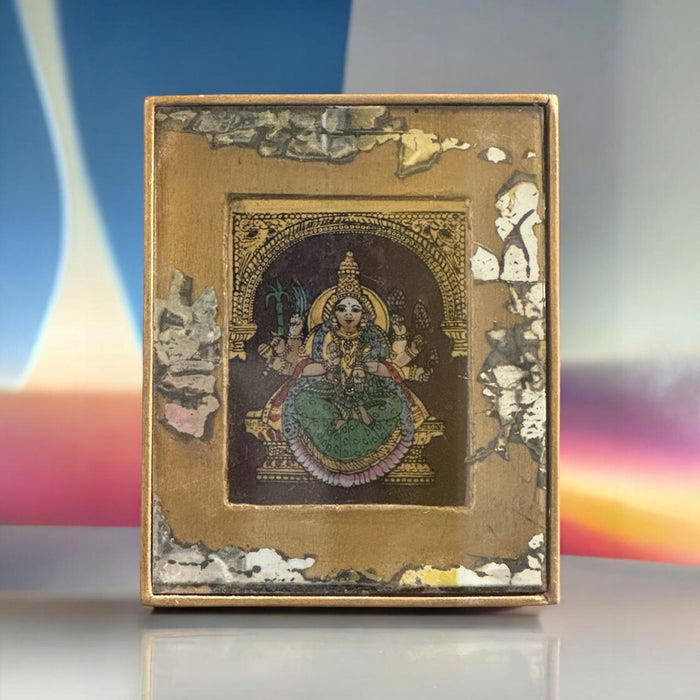 Framed Glass Tanjore Painting ( Lakshmi)  : 8