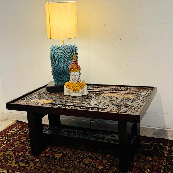 Carved centre table : Daksh 2