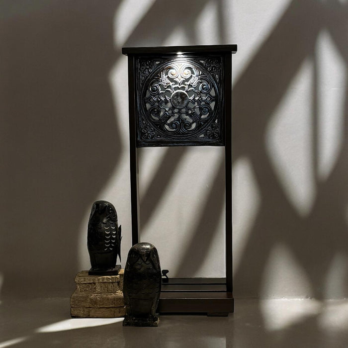 Statement, Deep Blue Cast iron  Pedestal : Ruhana 2