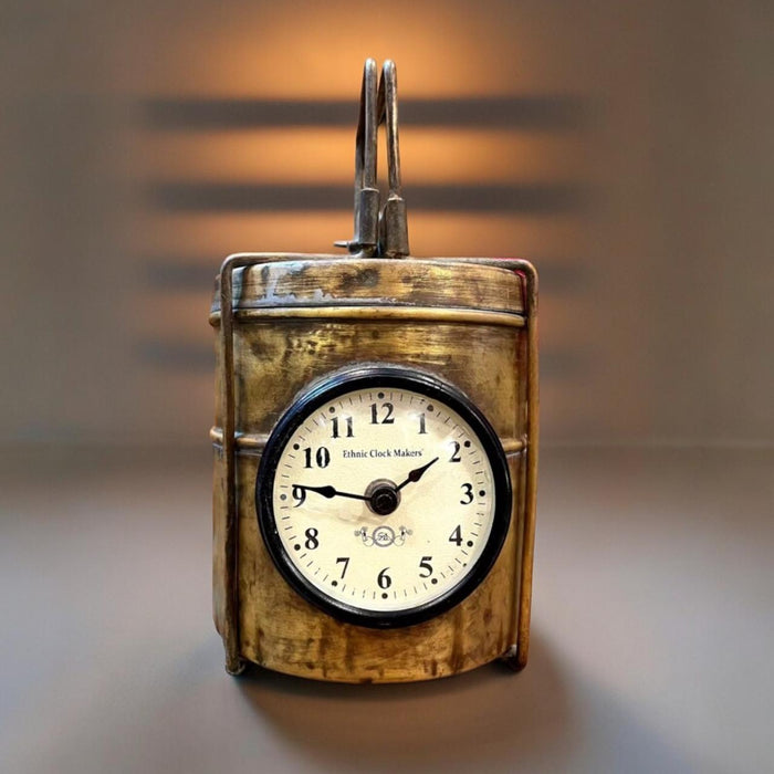 Tiffin Carrier Clock 1 : Vintage Style