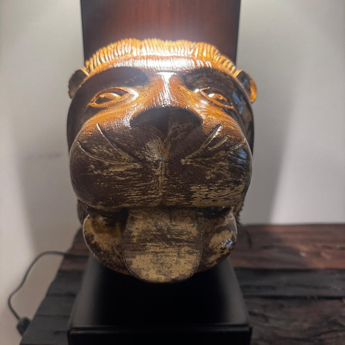 Lion Head Lamp : Noor 23 ( Shade Included)