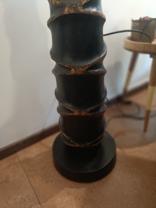 The Sand Ridged Tall  Lamp