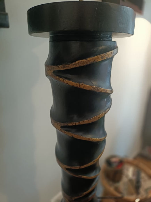 The Sand Ridged Tall  Lamp