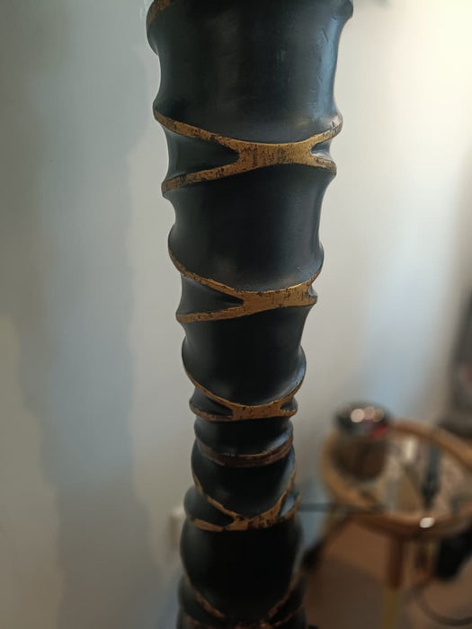 The Sand Ridged Tall  Lamp