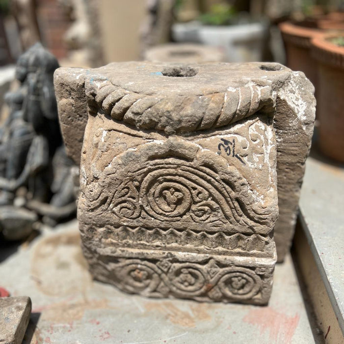 Zaroon 2-  Stone Pedestal