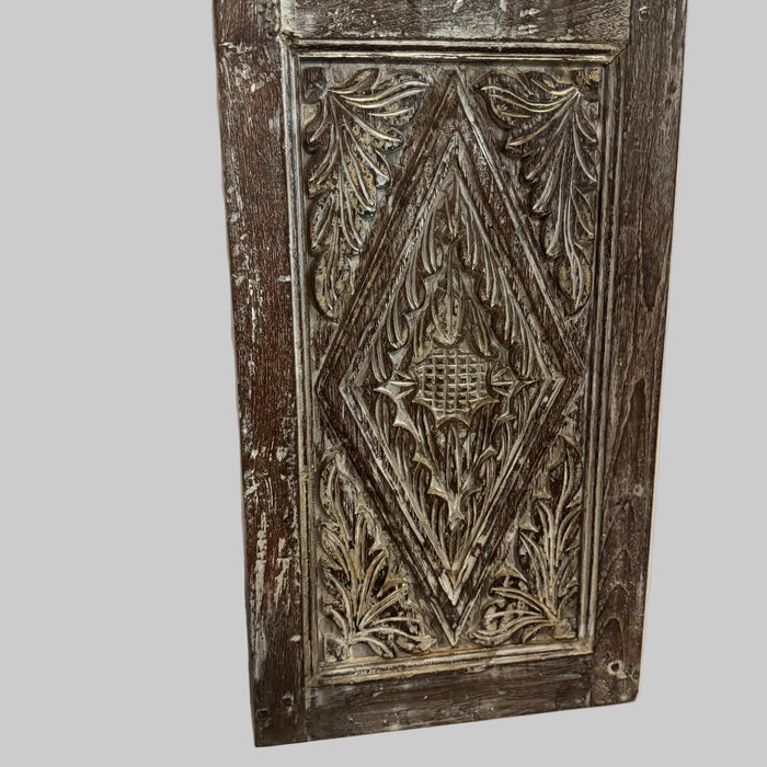 Antique Panelled Shutter Mirror : Aaina 1