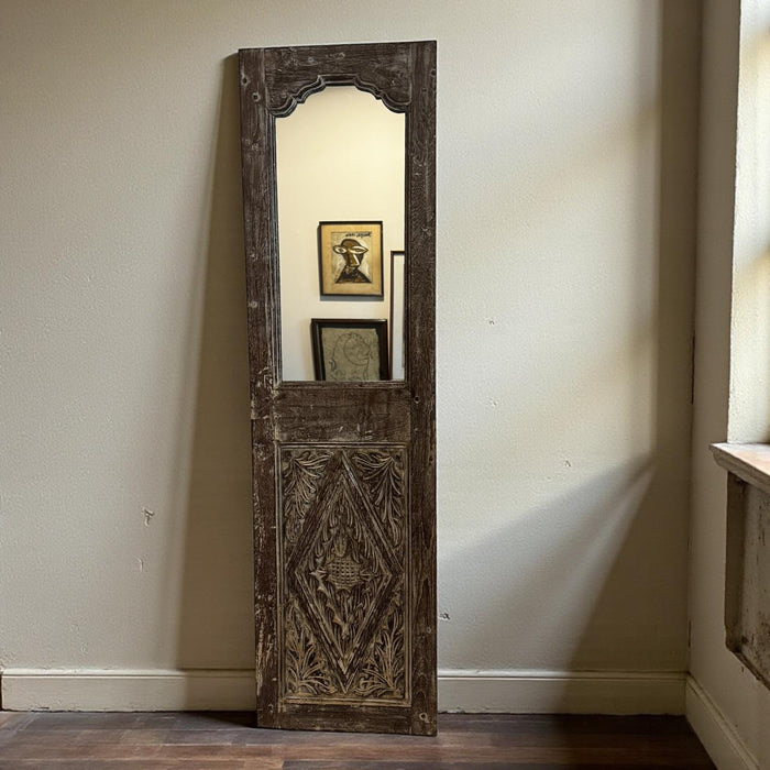 Antique Panelled Shutter Mirror : Aaina 1