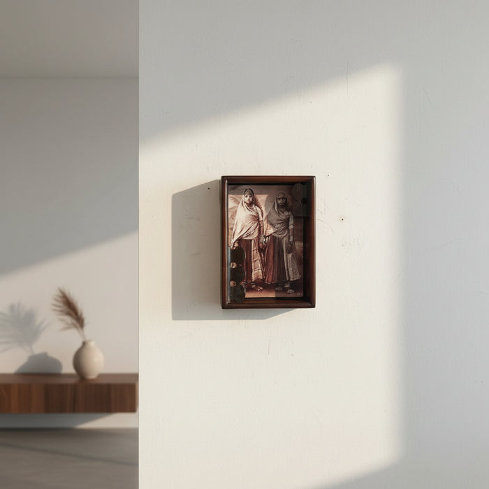 Framed Vintage Sepia Print- Tasveer 6