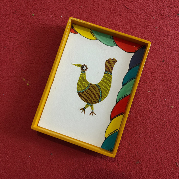 Framed Original Gond Painting - Tasveer 14