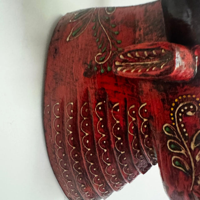 Wooden Bull head : 2