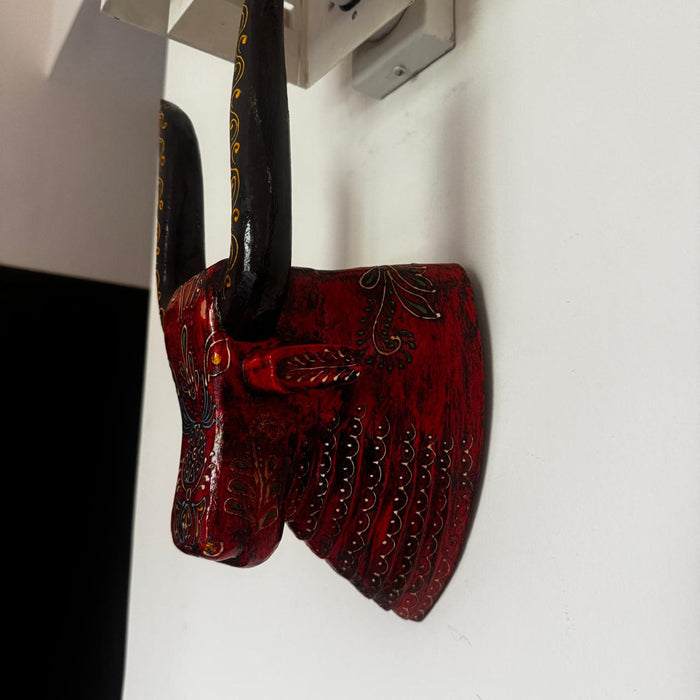 Wooden Bull head : 2