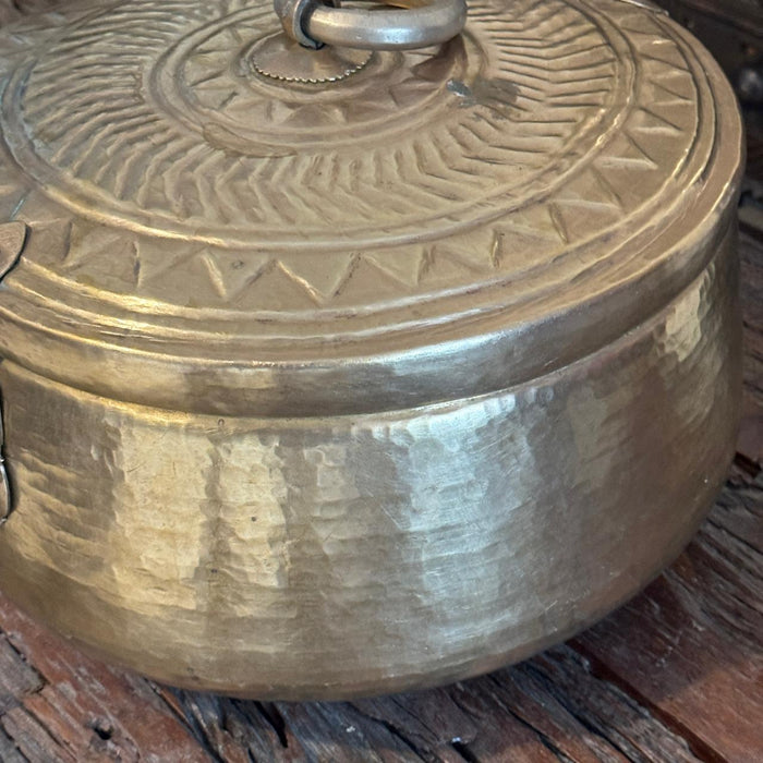 Vintage Brass utensil / Planter : Krishav 4