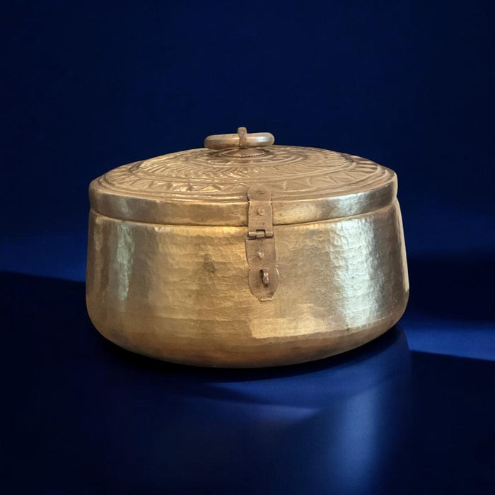 Vintage Brass utensil / Planter : Krishav 4