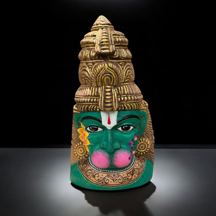 Handpainted Hanuman Head : Kapaal 3