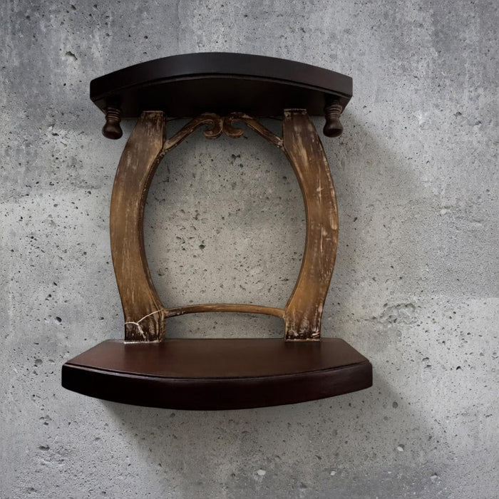 Small Teak Wood Jharokha : Haya 14