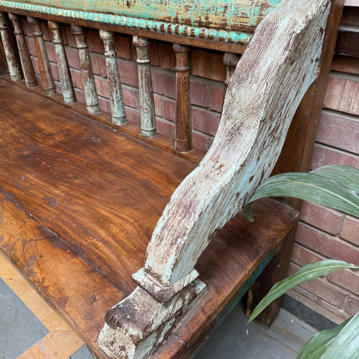 Wooden bench : Takht 3