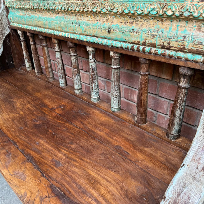 Wooden bench : Takht 3