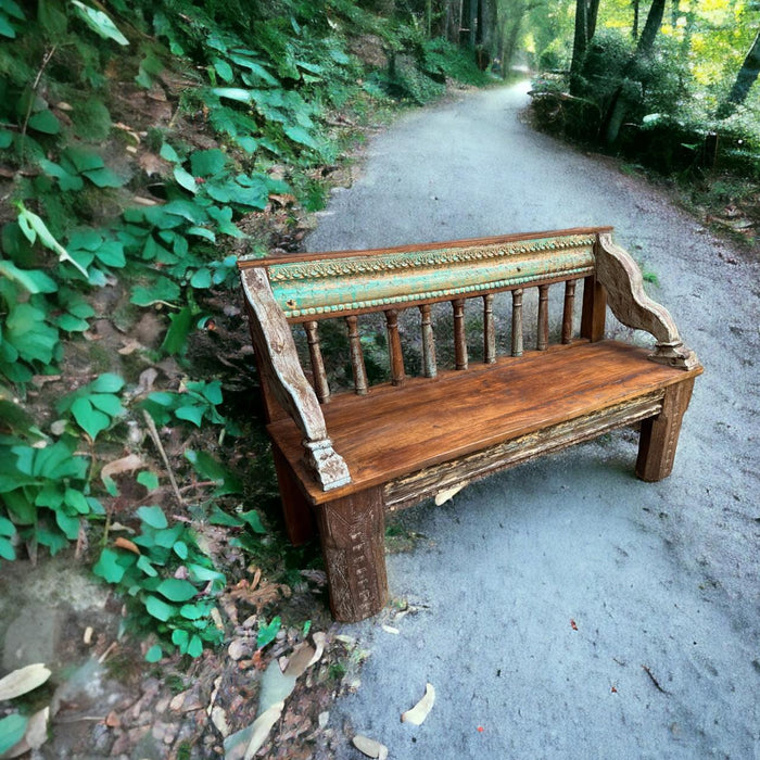 Wooden bench : Takht 3