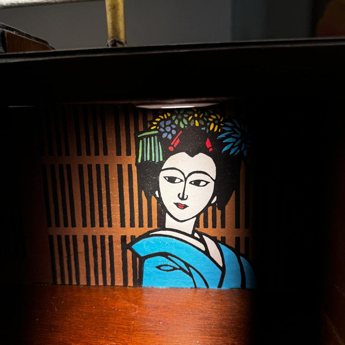 Japanese Print Lamp : Noor 48 ( Shade included)