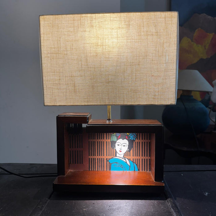 Japanese Print Lamp : Noor 48 ( Shade included)