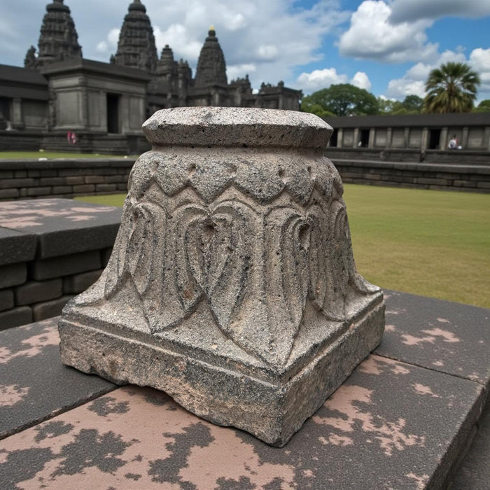 Grey Stone Pedestal- Zaroon 2