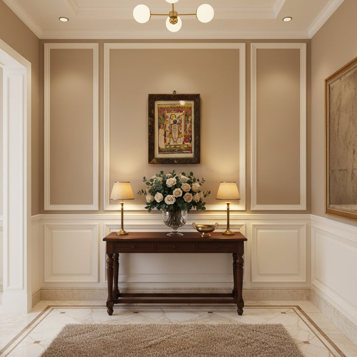 Small Pichwai Print in Original Frame