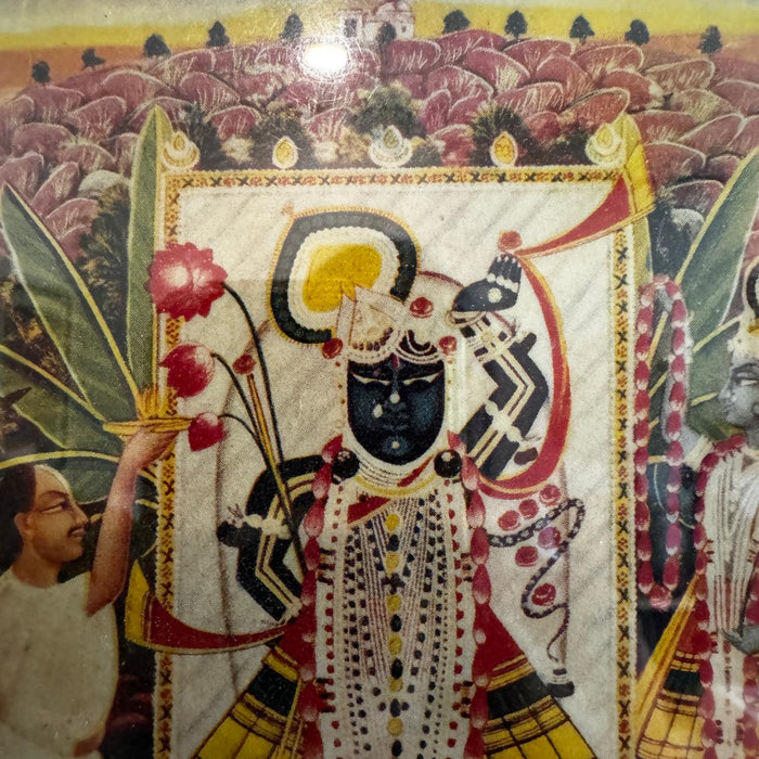 Small Pichwai Print in Original Frame