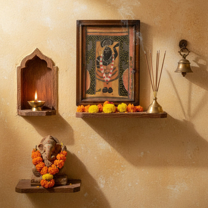 Hand-Painted Pichwai in Original Frame