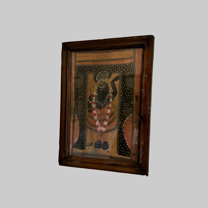 Hand-Painted Pichwai in Original Frame