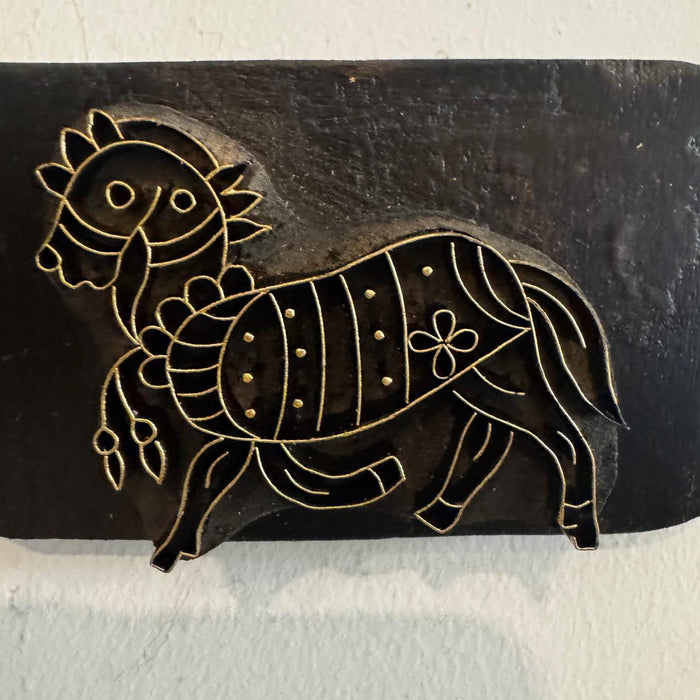 Framed Vintage Printing Block- 2