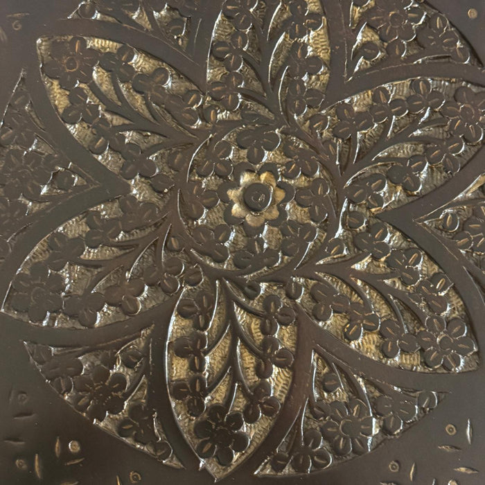 High Pedestal with Antique Pillar & Carved Top : Ruhana 8