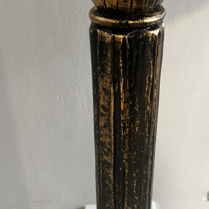 High Pedestal with Antique Pillar & Carved Top : Ruhana 8