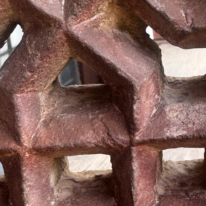 Vintage Agra Stone Jali: Nakaashi 1
