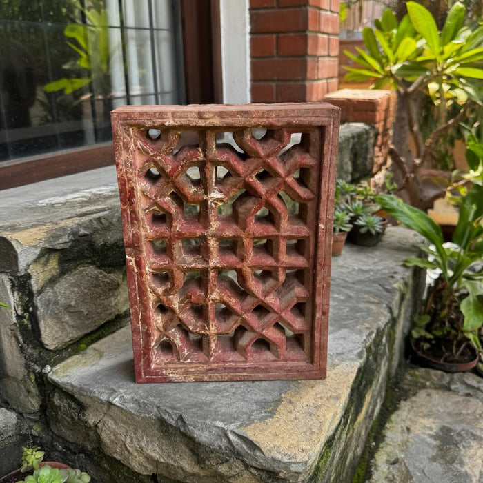 Vintage Agra Stone Jali : Nakaashi 4