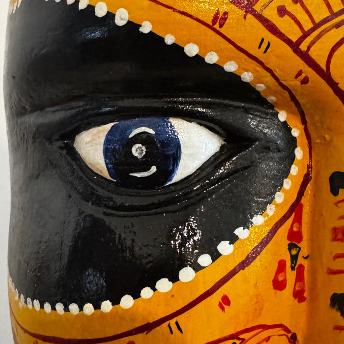 Theyyam Carved Wooden Heads –  Inspired (Kerala)-1