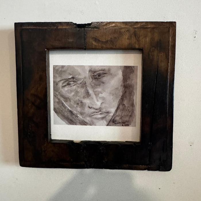 Portrait Print by Akbar Padamsee- Tasweer 4