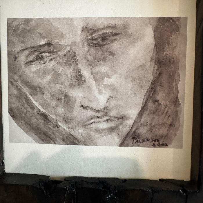 Portrait Print by Akbar Padamsee- Tasweer 4