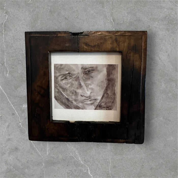 Portrait Print by Akbar Padamsee- Tasweer 4