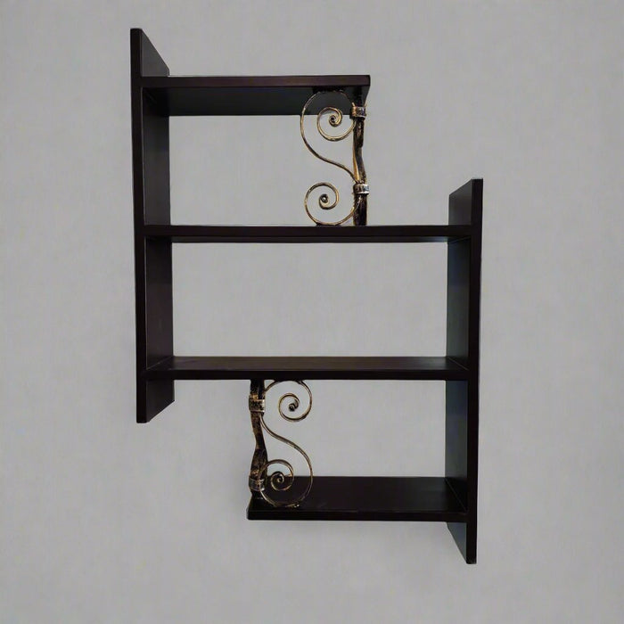 Bookshelf With metal Brackets: Zarish 11