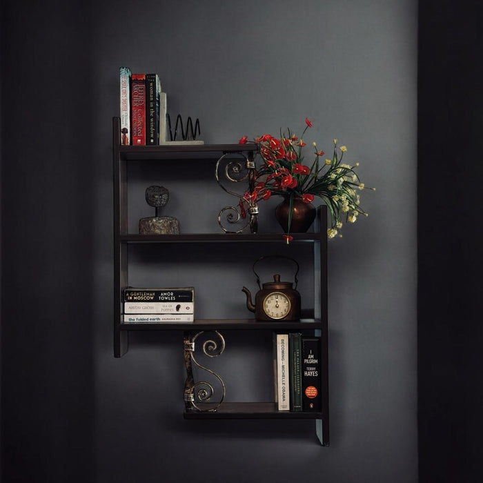 Bookshelf With metal Brackets: Zarish 11