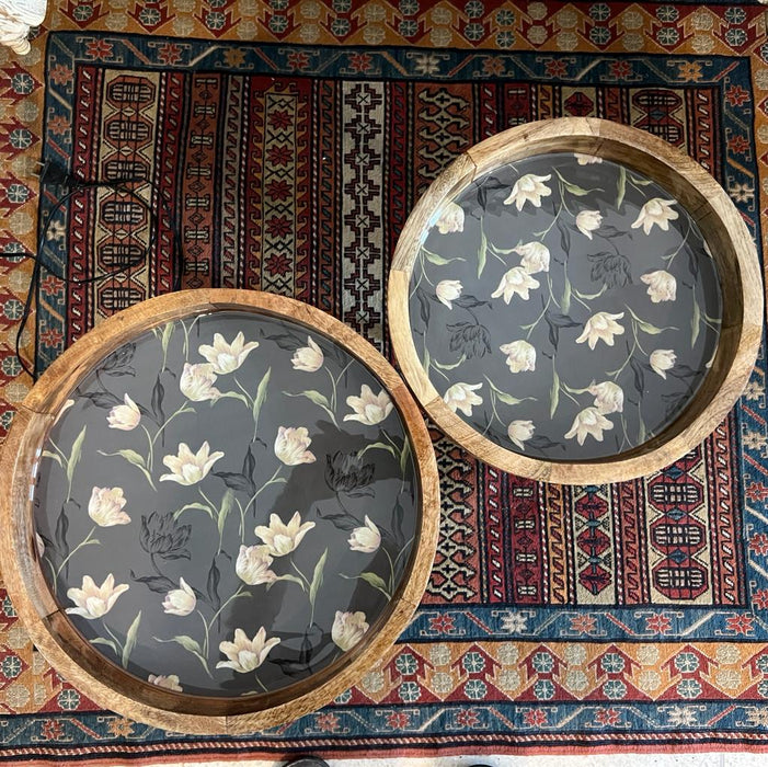 Antika 10 -  Pair of  Circular tables ( Set of 2)
