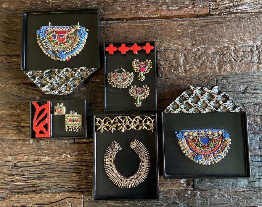 Abhushan 4- Antique framed jewelry - Khojcrafts