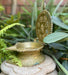 Ashta Lakshmi -2 ; Vintage Brass Diya - Khojcrafts