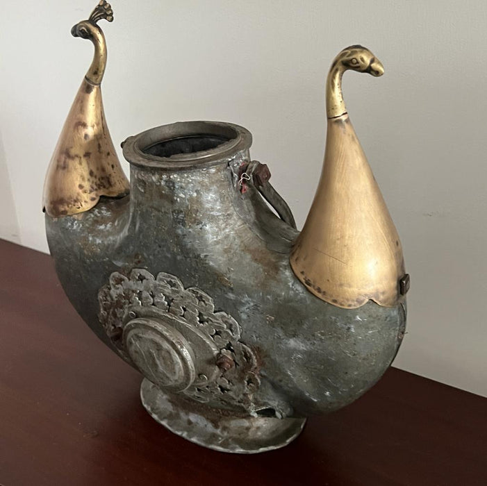 Badla : Antique Peacock Water Bottle