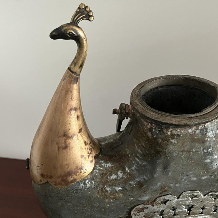 Badla : Antique Peacock Water Bottle