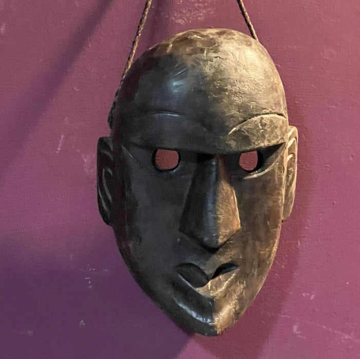 Mukhauta 2 :  Vintage Wooden  Mask ( 10 inches)