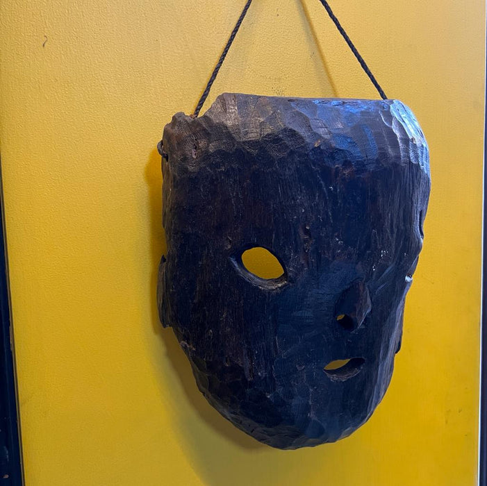 Mukhauta 3 : Vintage Wooden  Mask (12.5 inches)